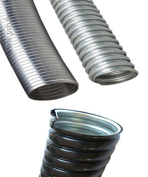 لوله خرطومی|لوله خورطومی فلزی