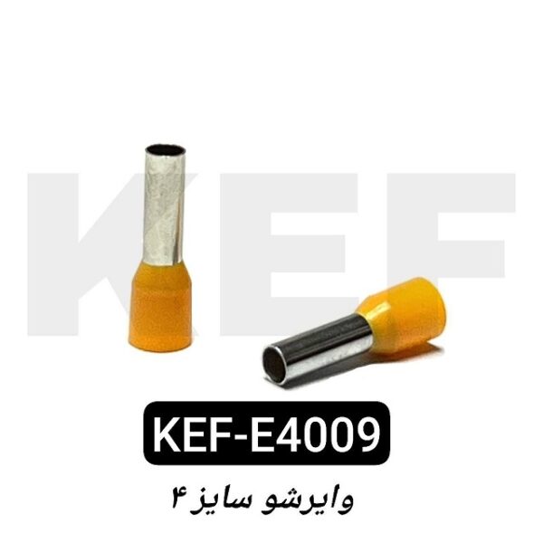مشخصات فنی وایرشو سایز 4 سطح مقطع سیم قابل اتصال: 4mm² جنس فلز داخلی: مس با آبکاری قلع جنس بدنه خارجی: پلی‌وینیل کلراید (PVC) رنگ استاندارد: خاکستری طول کلی: حدود 14 میلی‌متر قطر داخلی لوله: متناسب با سیم 4mm² دمای کاری: -40 تا +105 درجه سانتی‌گراد وایرشو سایز ۴