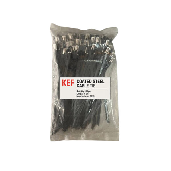 بست کمربندی استیل روکش دار ۱۵ سانتیمتر